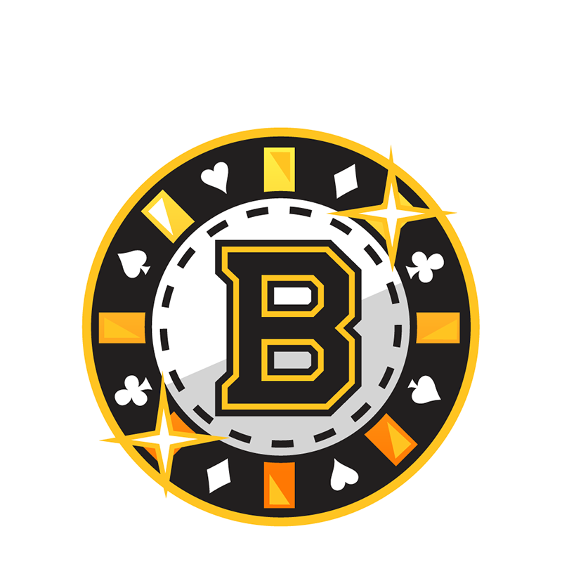 Boston Bruins Entertainment logo fabric transfer